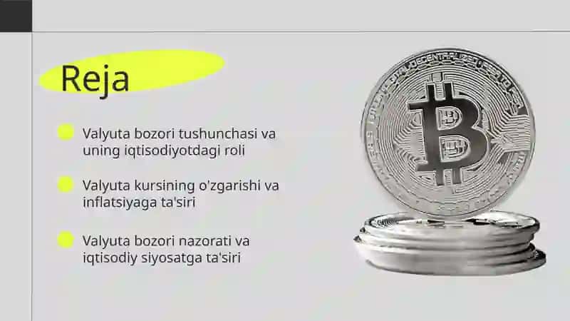 Valyuta bozori va uning milliy iqdisodiyotdagi tasiri 2