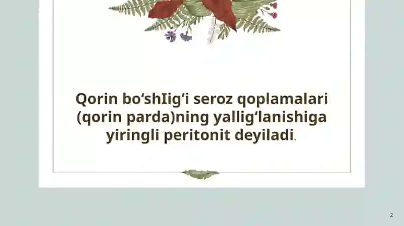 Yiringliperitonit 2