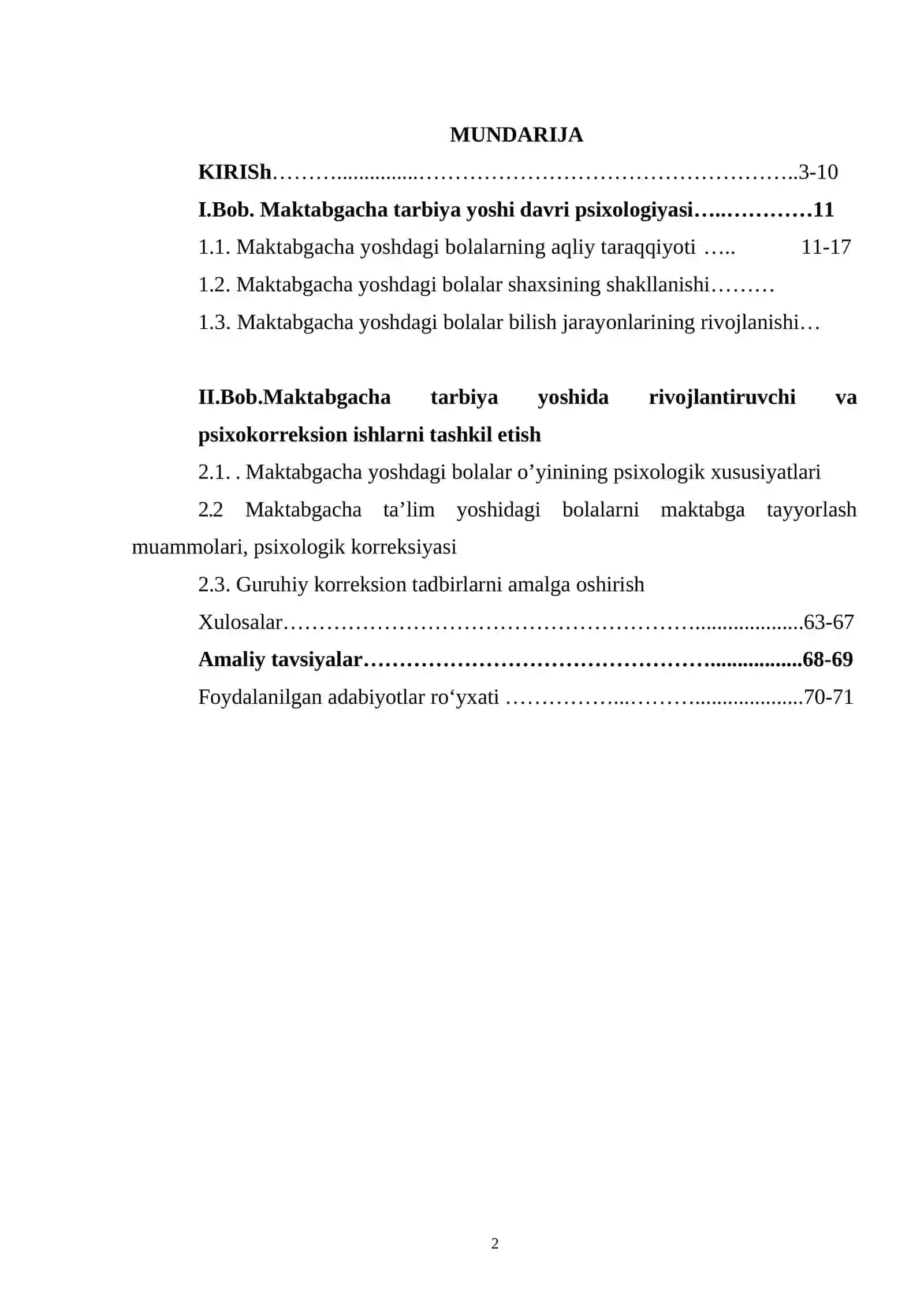 MAKTABGACHA TARBIYA YOSHI DAVRIDA GURUHIY PSIXOKORREKSION ISHLARNI TASHKIL QILISH 2