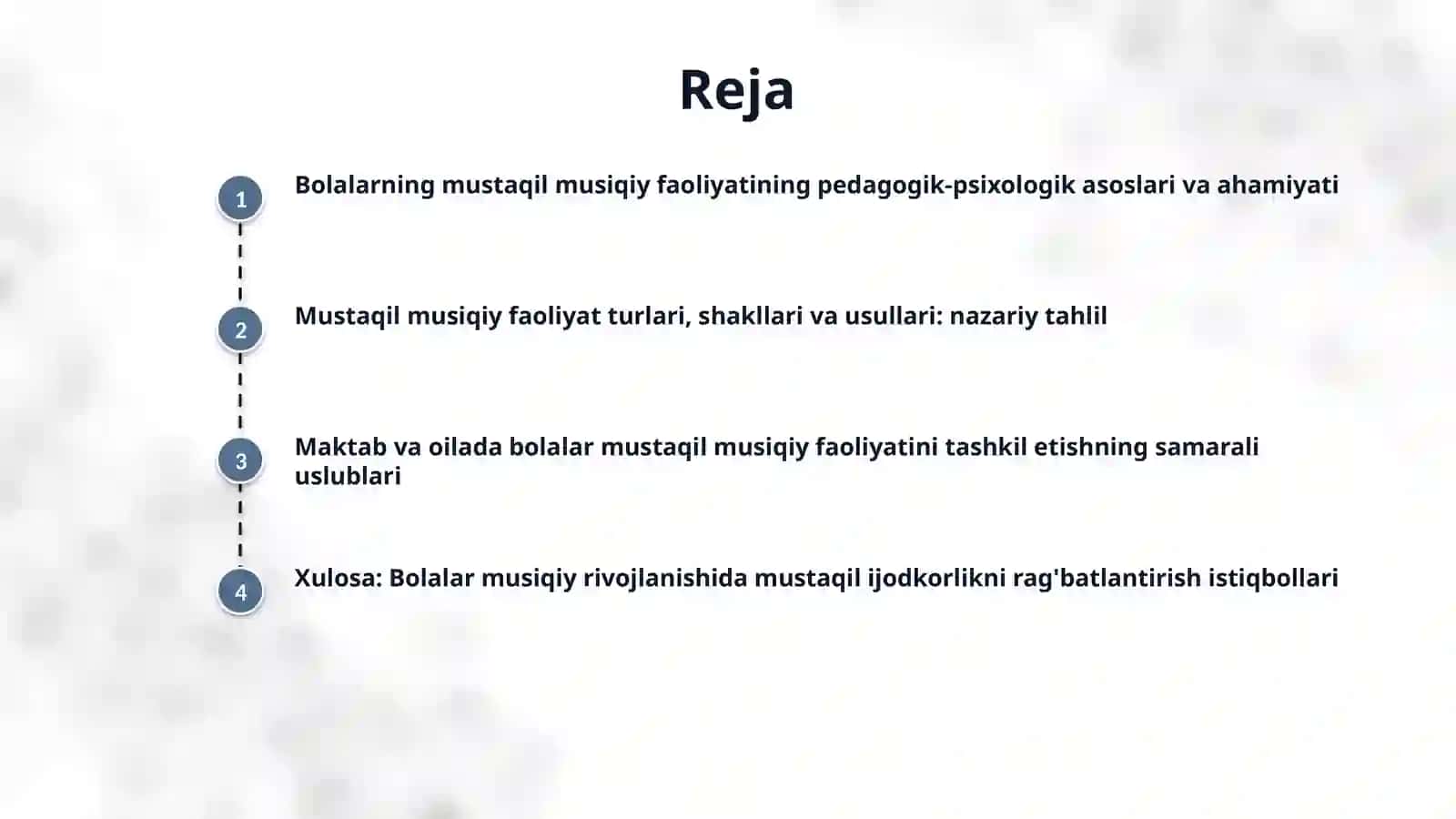 Bolalarning mustaqil musiqiy faoliyati. 2