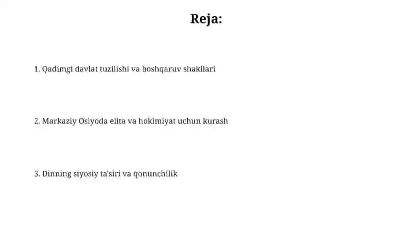 Qadimgi O‘rta Osiyodagi siyosiy g’oyalar 2