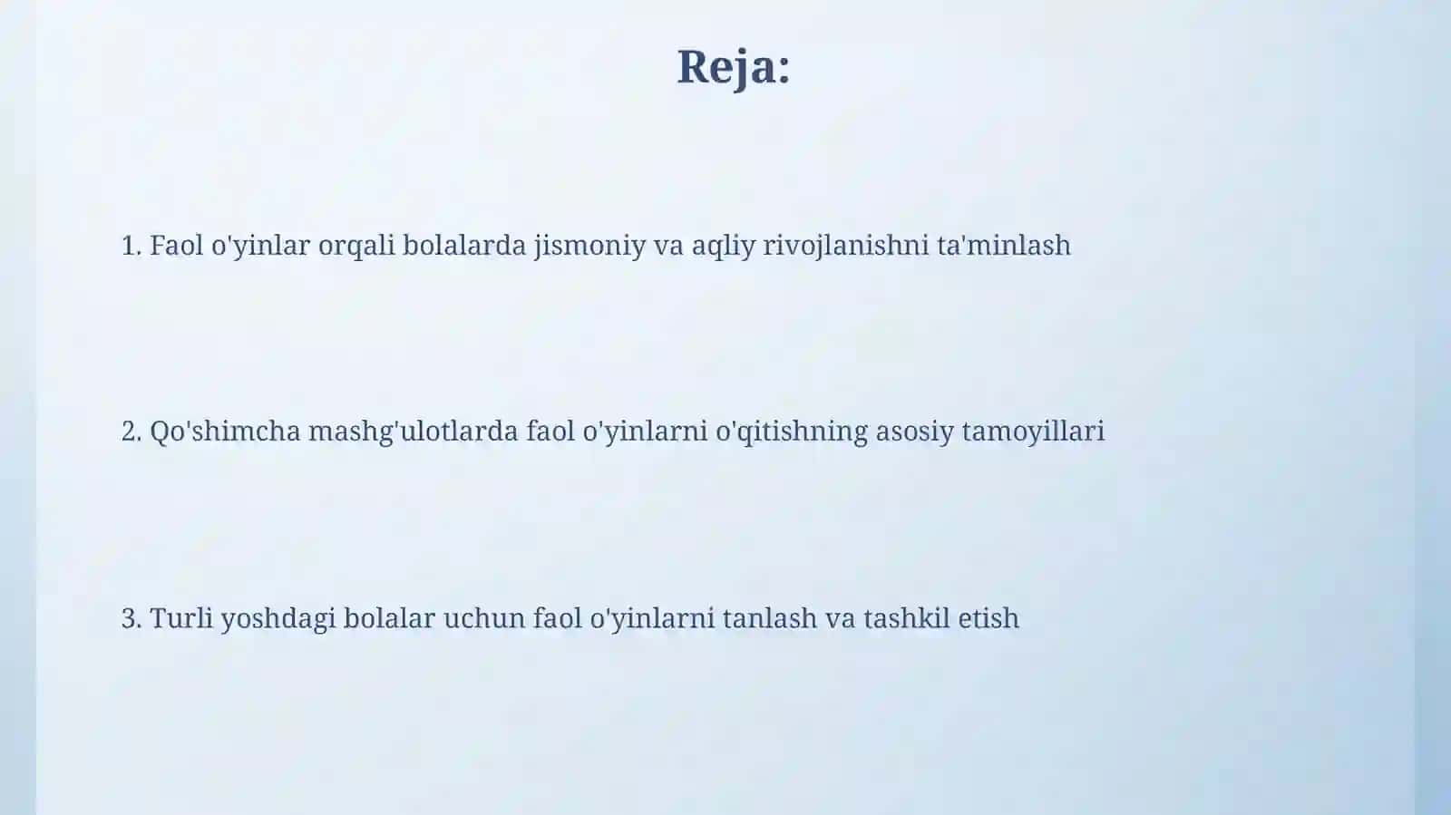Darsdan tashqari harakatli oʻyinlarni o'rgatish 2