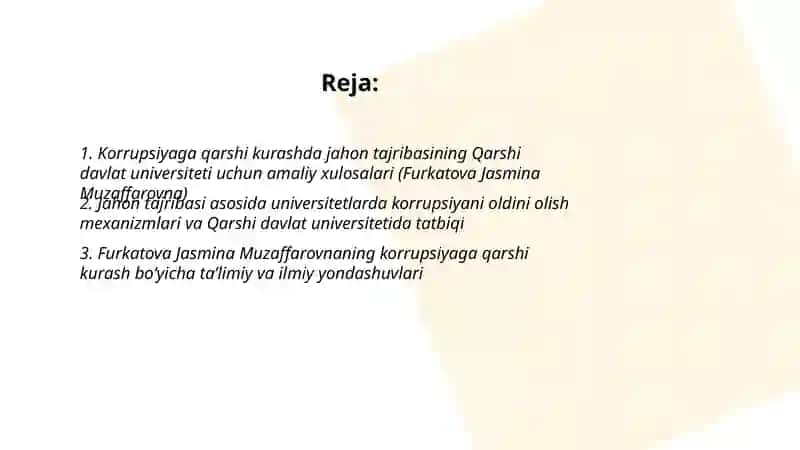 Karrupsiyaga qarshi kurashda jaxon tajribasi 2