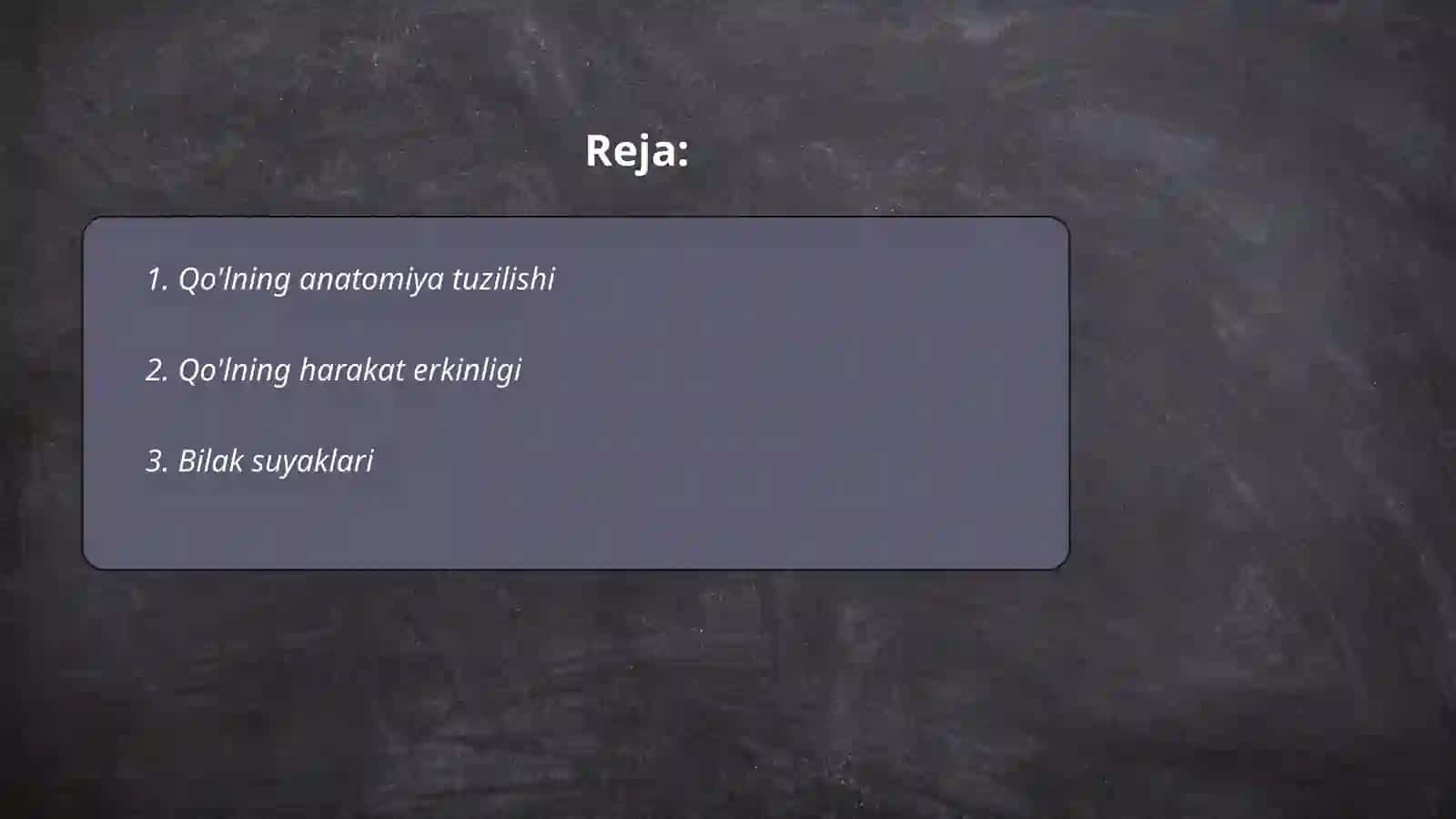 Qo’lning erkin va kamar suyaklari 2