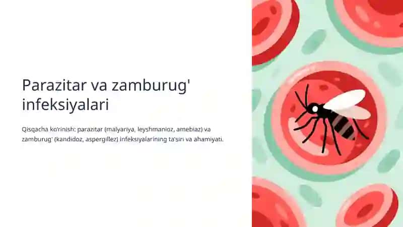 Parazitar va zamburug' infeksiyalari 2