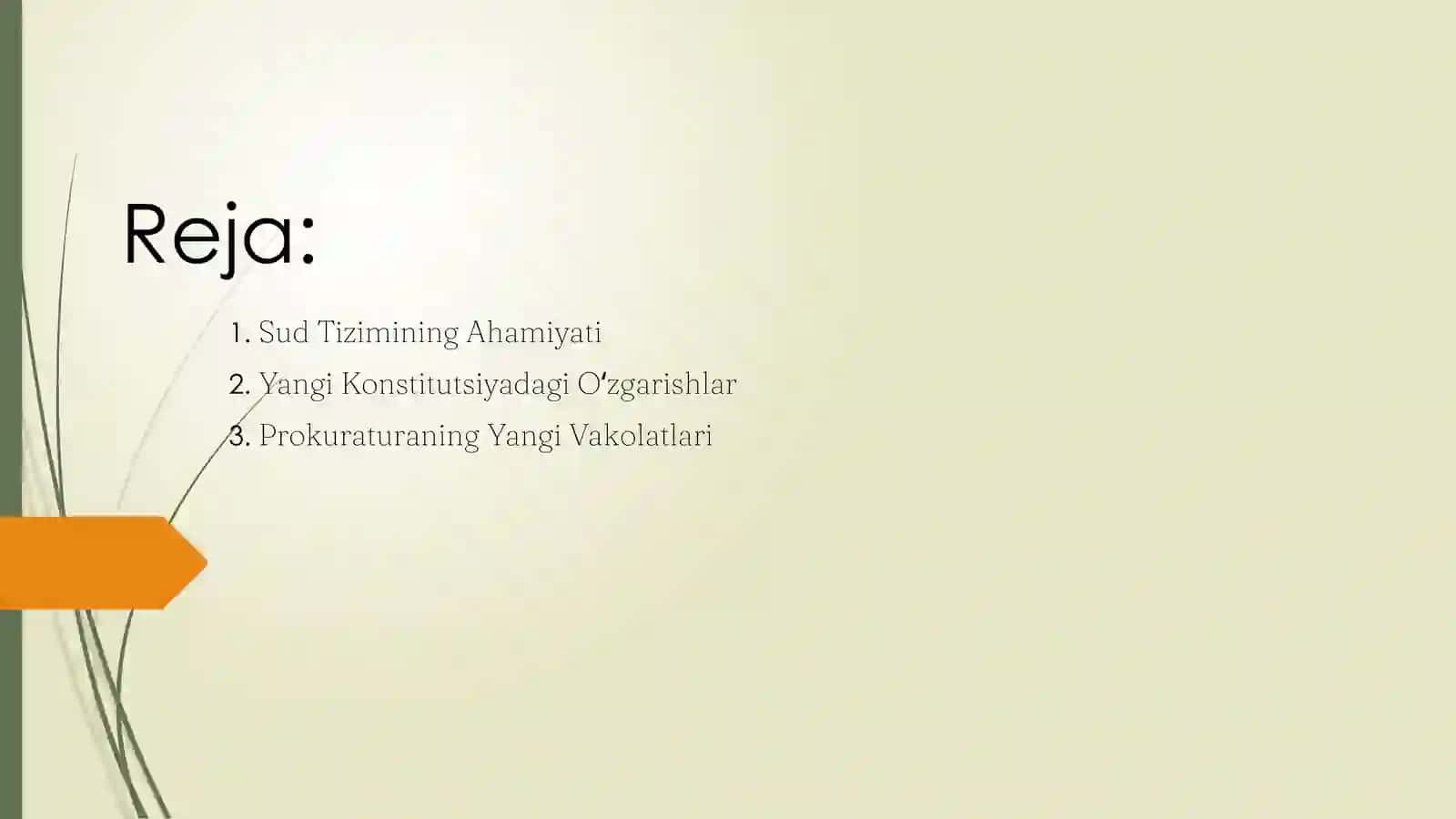 Yangi Konstitutsiyadagi O'zgarishlar 2