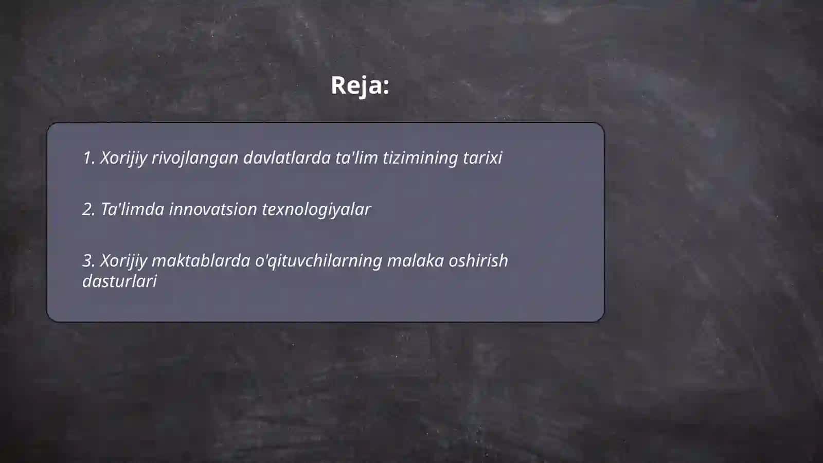 Xorijiy rivojlangan davlatlarda ta'lim tizimi 2
