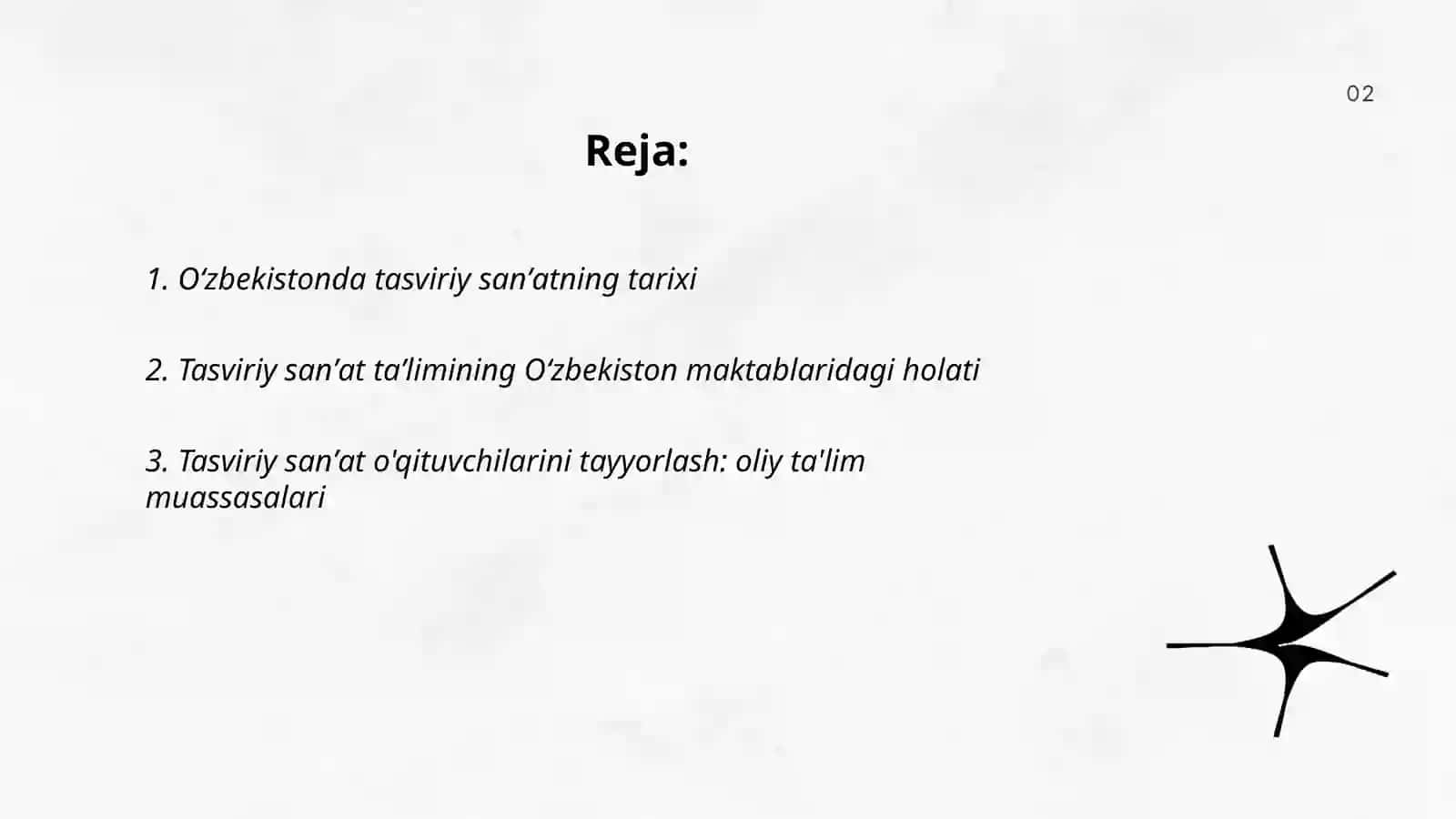 Oʻzbekistonda tasviriy sanʼatni oʻqitilishi 2