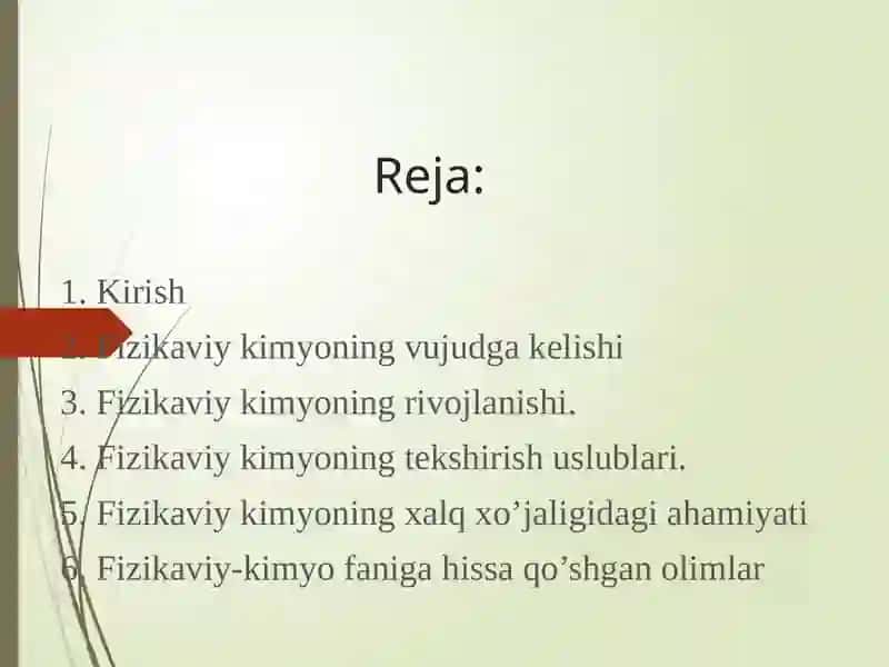 Fizikaviy kimyo 2