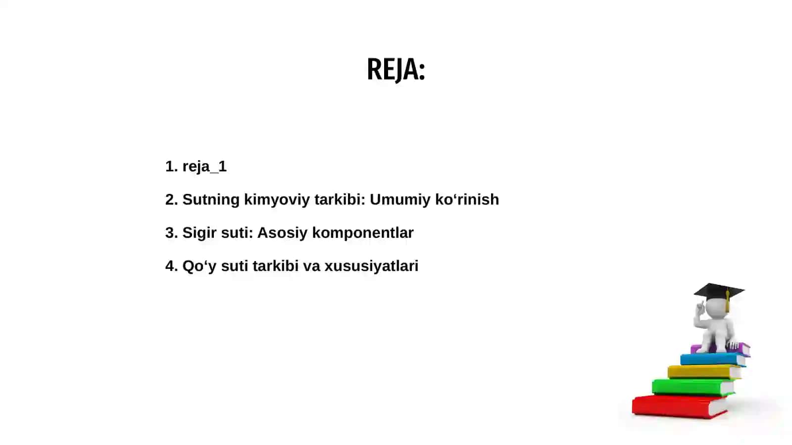 Barcha qishloq xo'jalik hayvonlar sutini kimyoviy tarkibi 2