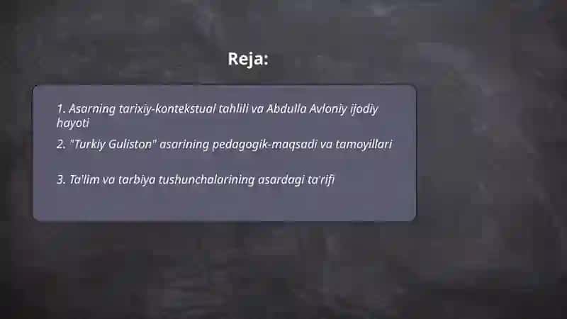 Turkiy guliston yoxud axloq 2