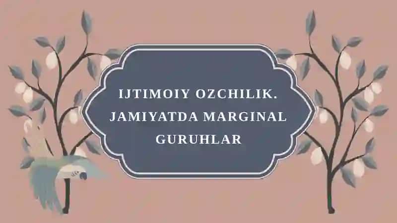 Ijtimoiy Ish 2