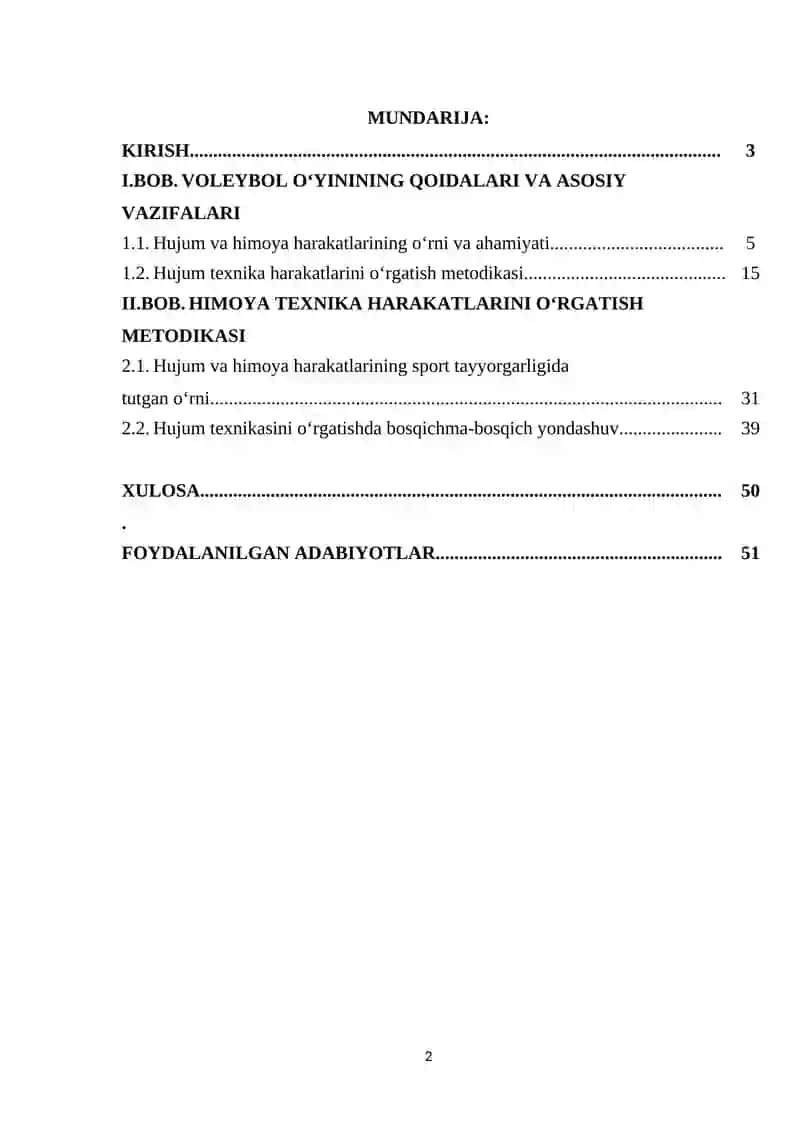 VOLEYBOLDA HUJUM VA HIMOYA TEXNIKA HARAKATLARINI O‘RGATISHNING METODIK USULLARI 2