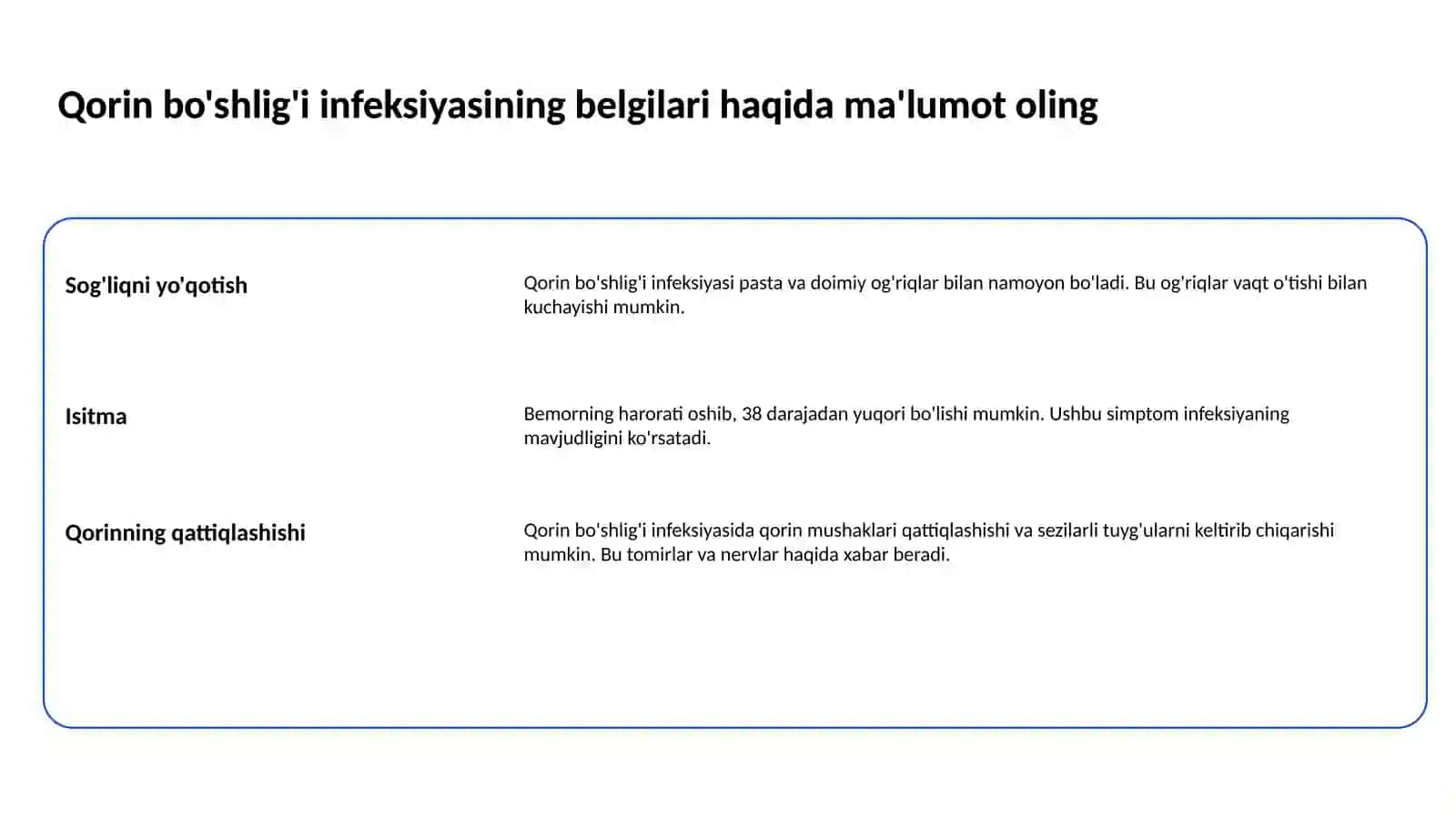 Qorin bo'shlig'i xirurgik infeksiyasi 2