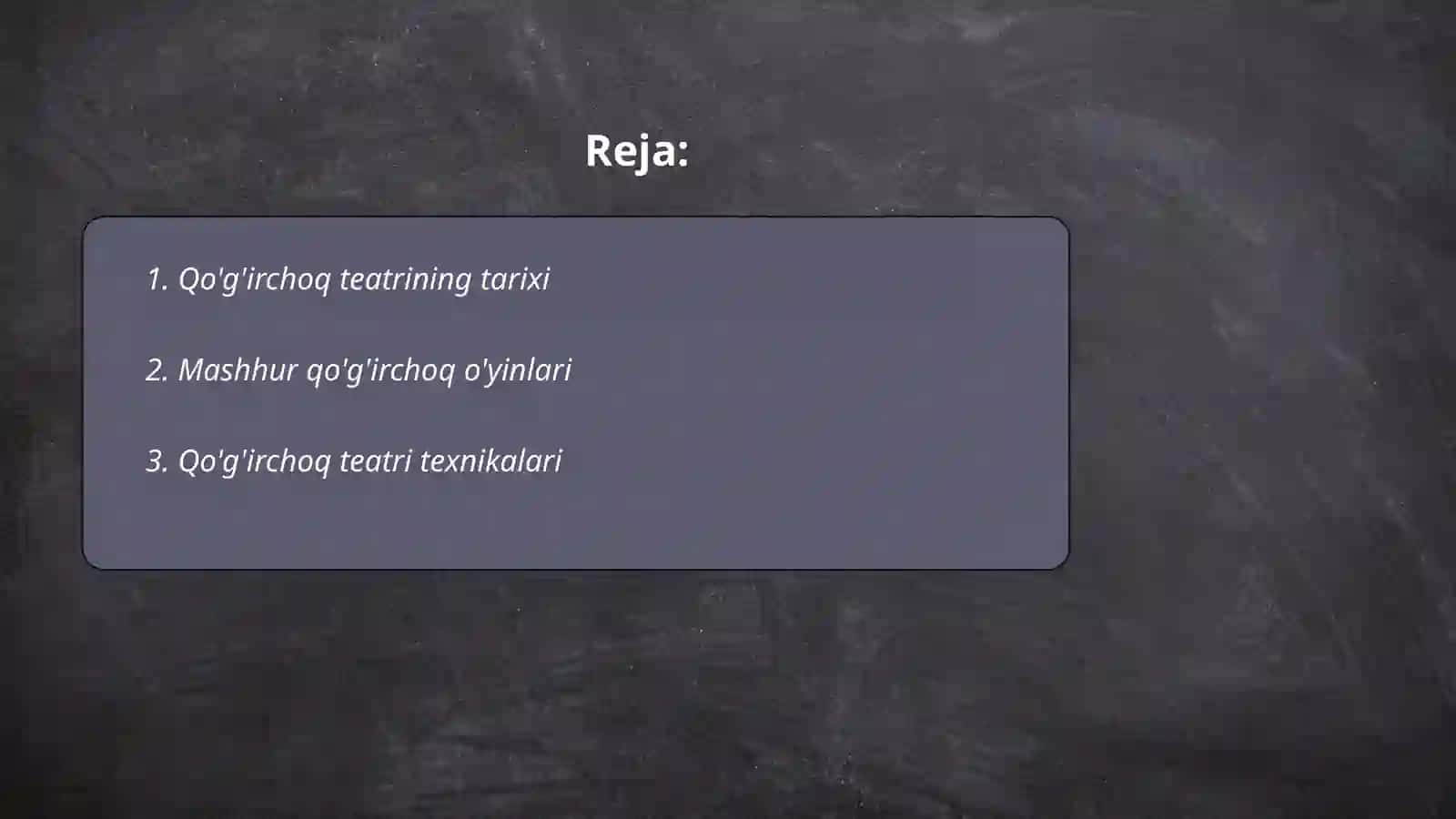 Qo'g'irchoq teatiri 2