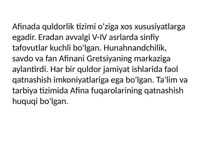 Qadimgi Afinava Sparta maktablarida ta'lim-tarbiya 2