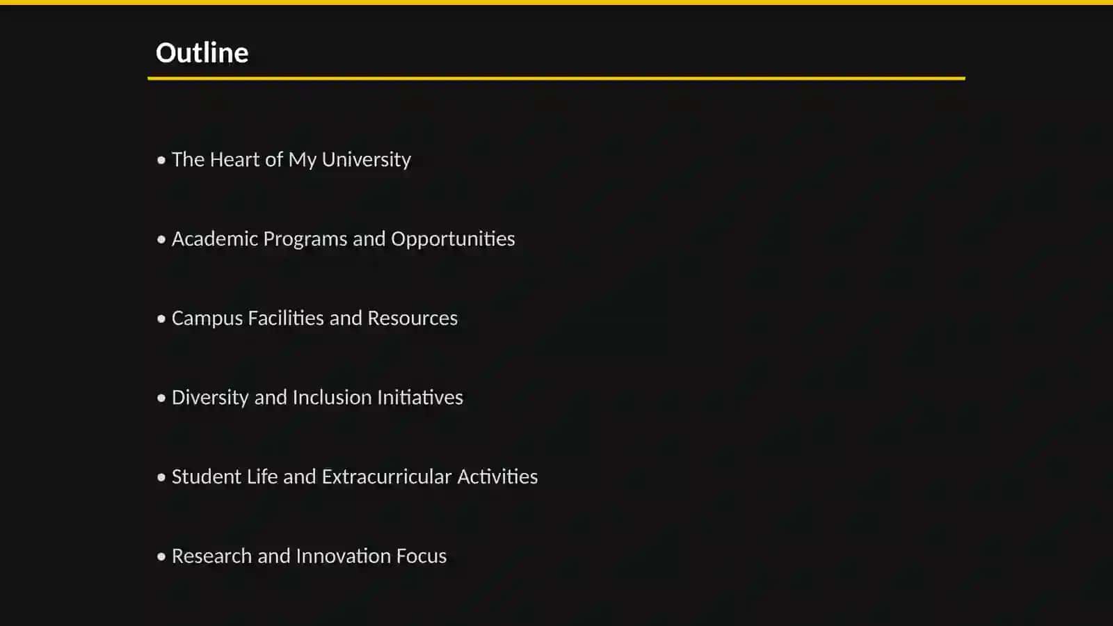 Exploring the Essence of My University 2