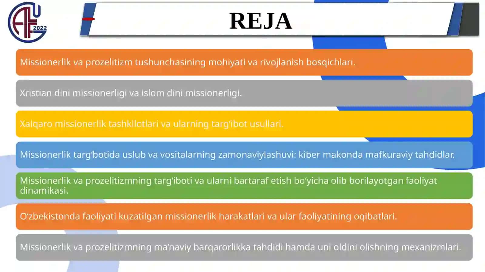 Missionerlik va prozelitizmning siyosiy-ijtimoiy xavfi 2