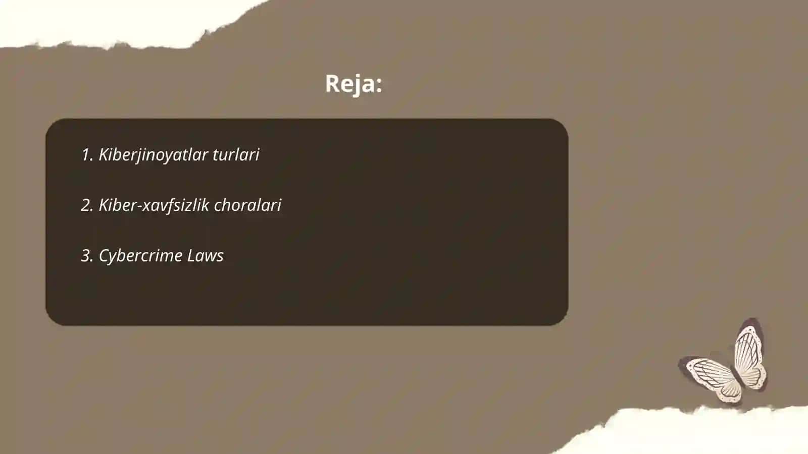 Kiberjinoyatlar va kiberhafsizlik 2 2