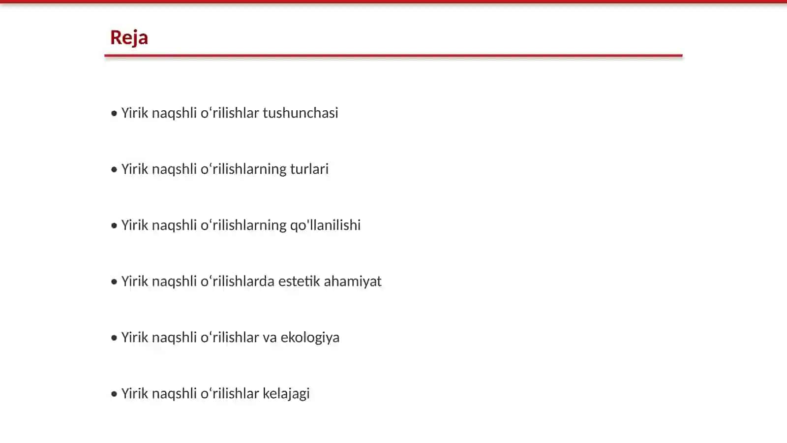 Yirik naqshli oʻrilishlar 2