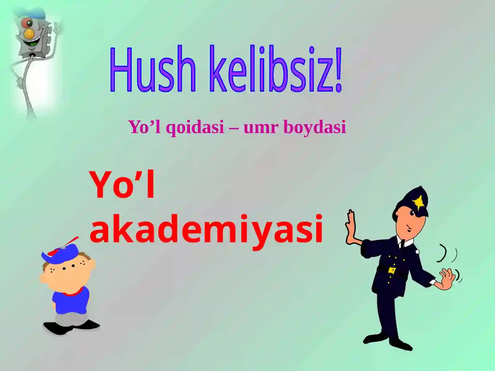 Yo’l belgilari 2