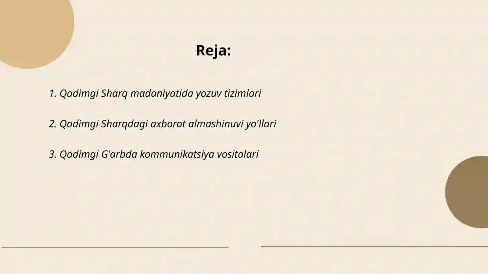 Qadimgi Sharq va G‘arbda mediasavodxonlik va axborot almashinuvi 2