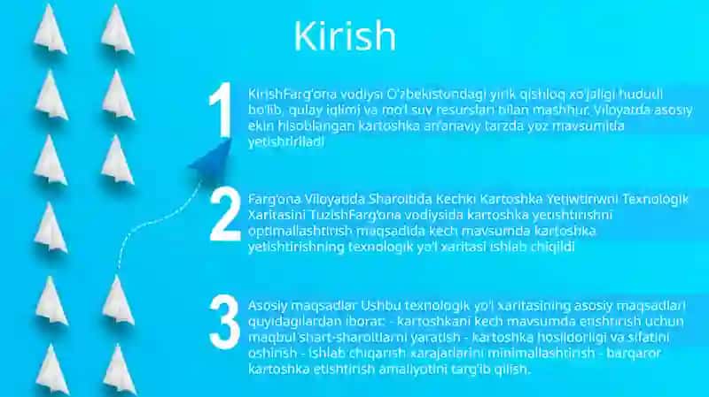 Kartoshka Yetiwtiriwni Texnologik Xaritasini Tuzish 2