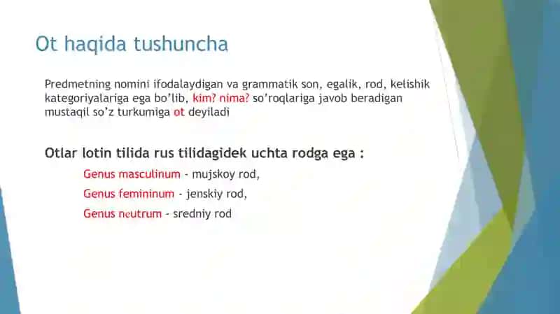 Otlarning III turlanishi 2