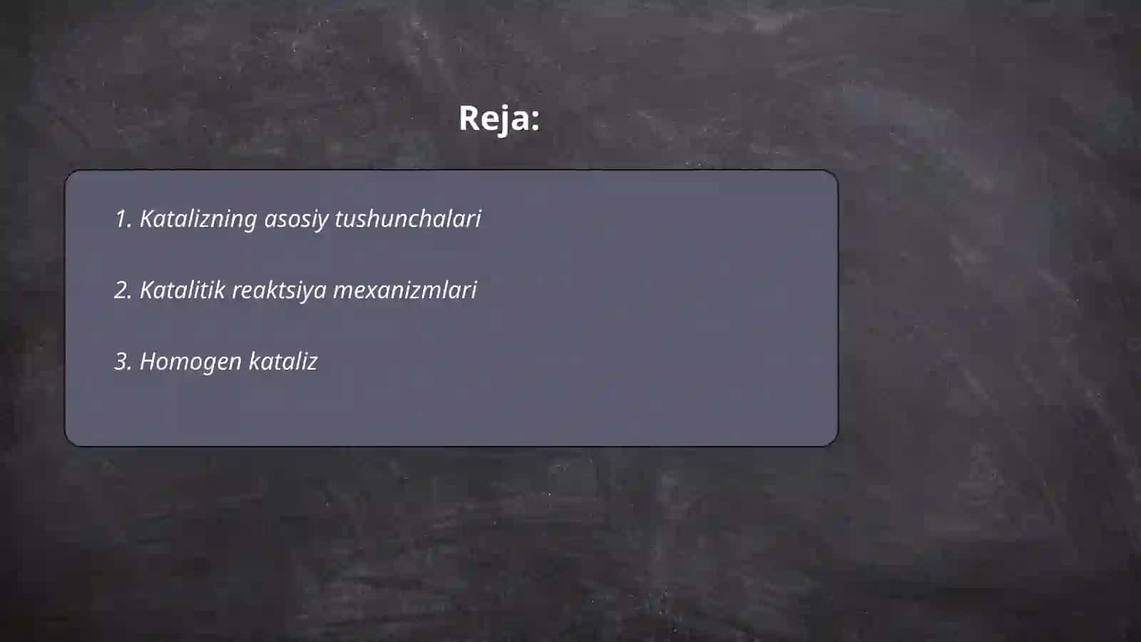 Teori katalizi 2