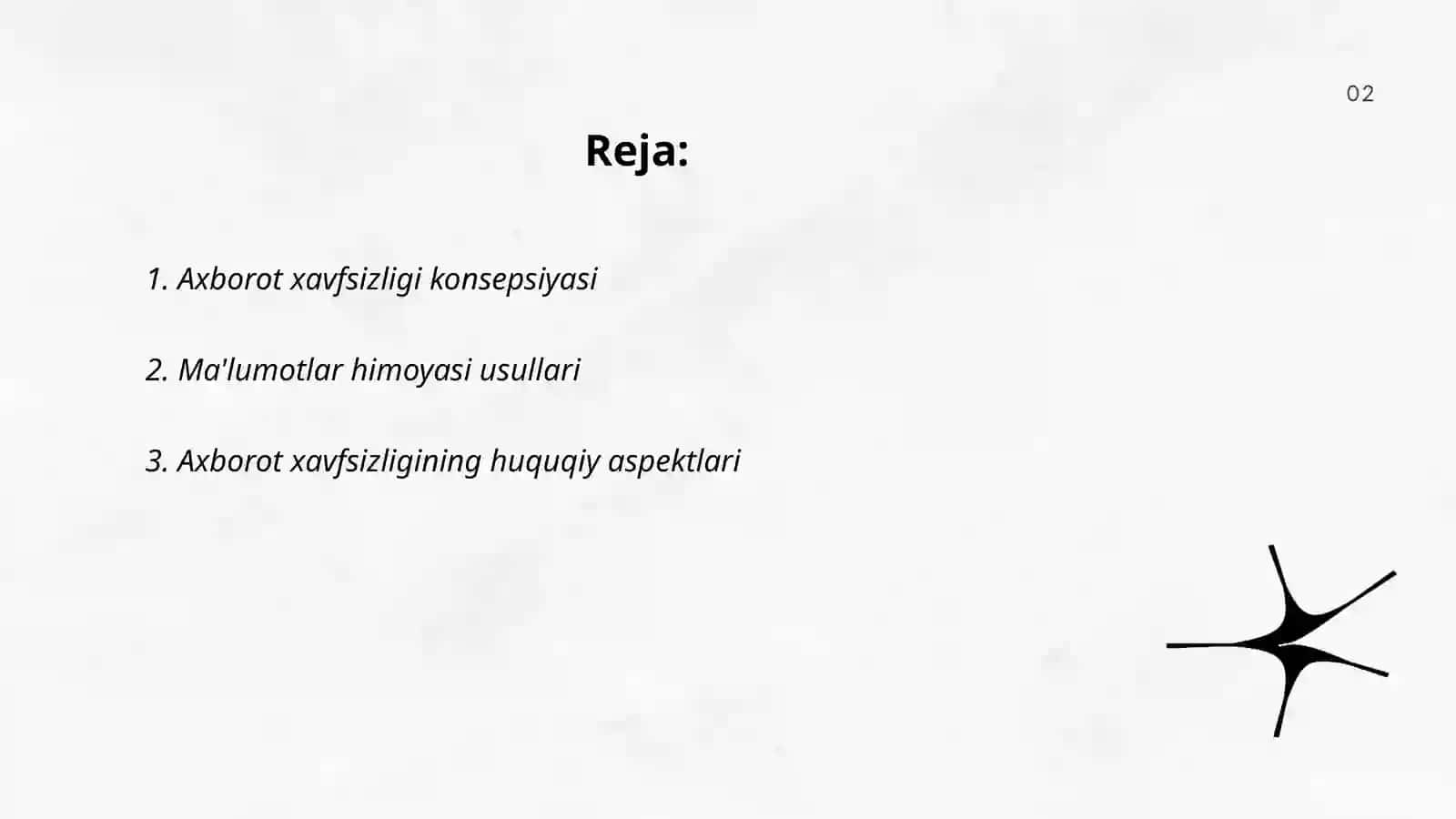 Korxona Faoliyatida Axbarot Xavfsizligi 2