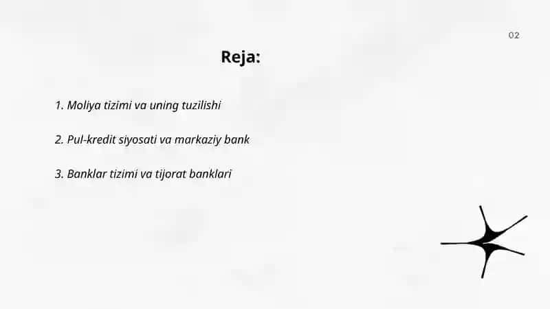 Moliya tizimi 2
