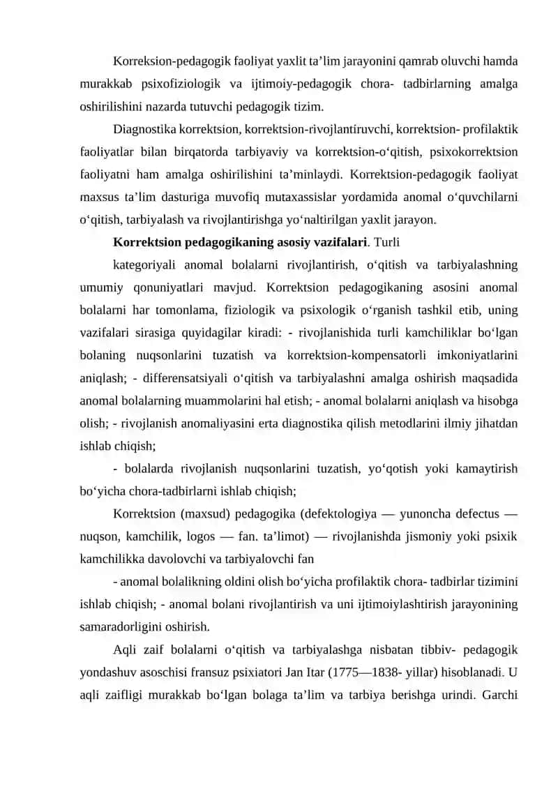 Korreksion pedagogika va inklyuziv ta’lim asoslari 2
