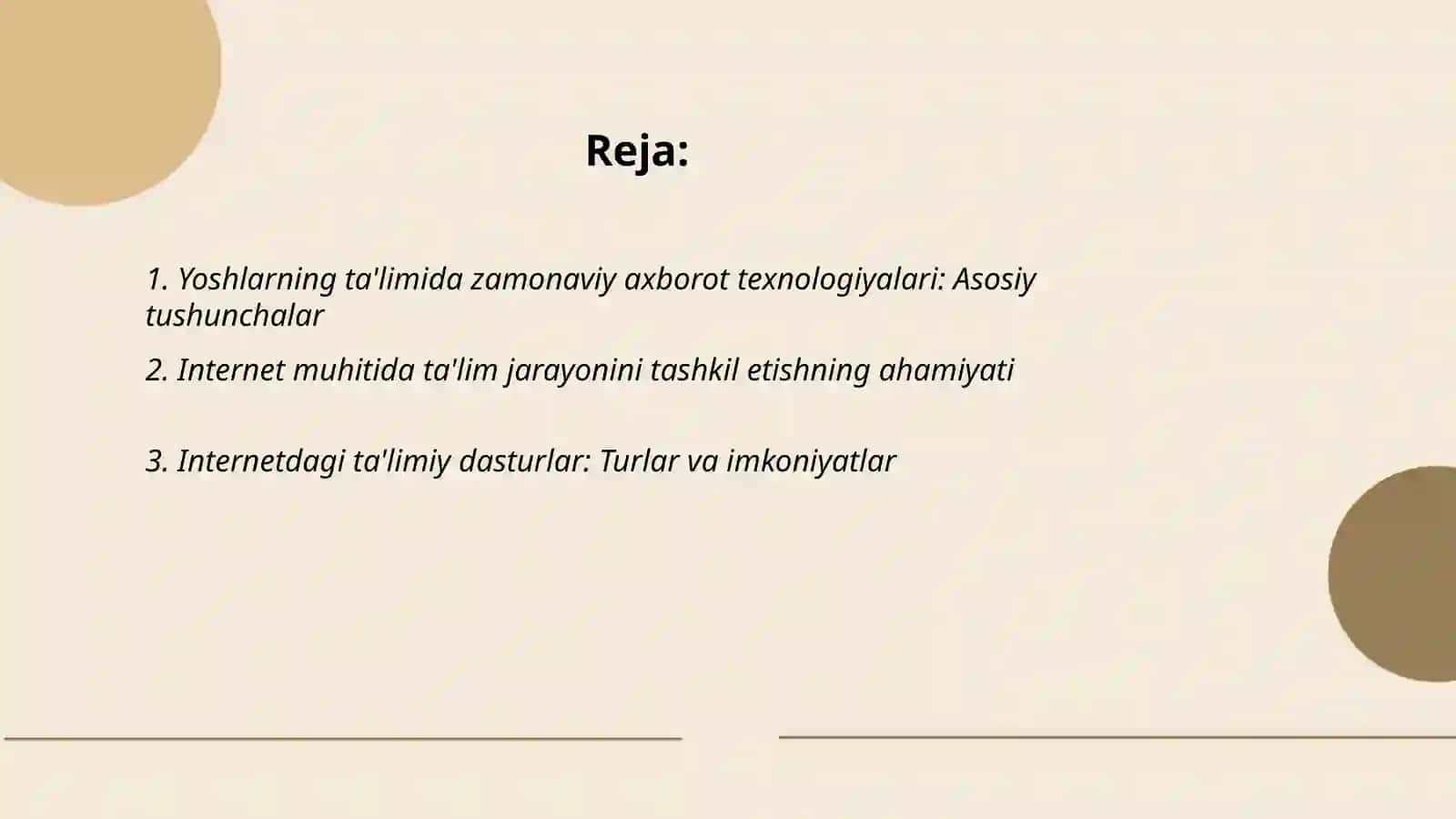 Yoshlar ta’lim-tarbiyasida zamonaviy axborot texnologiyalarining o‘rni va ahamiyati 2