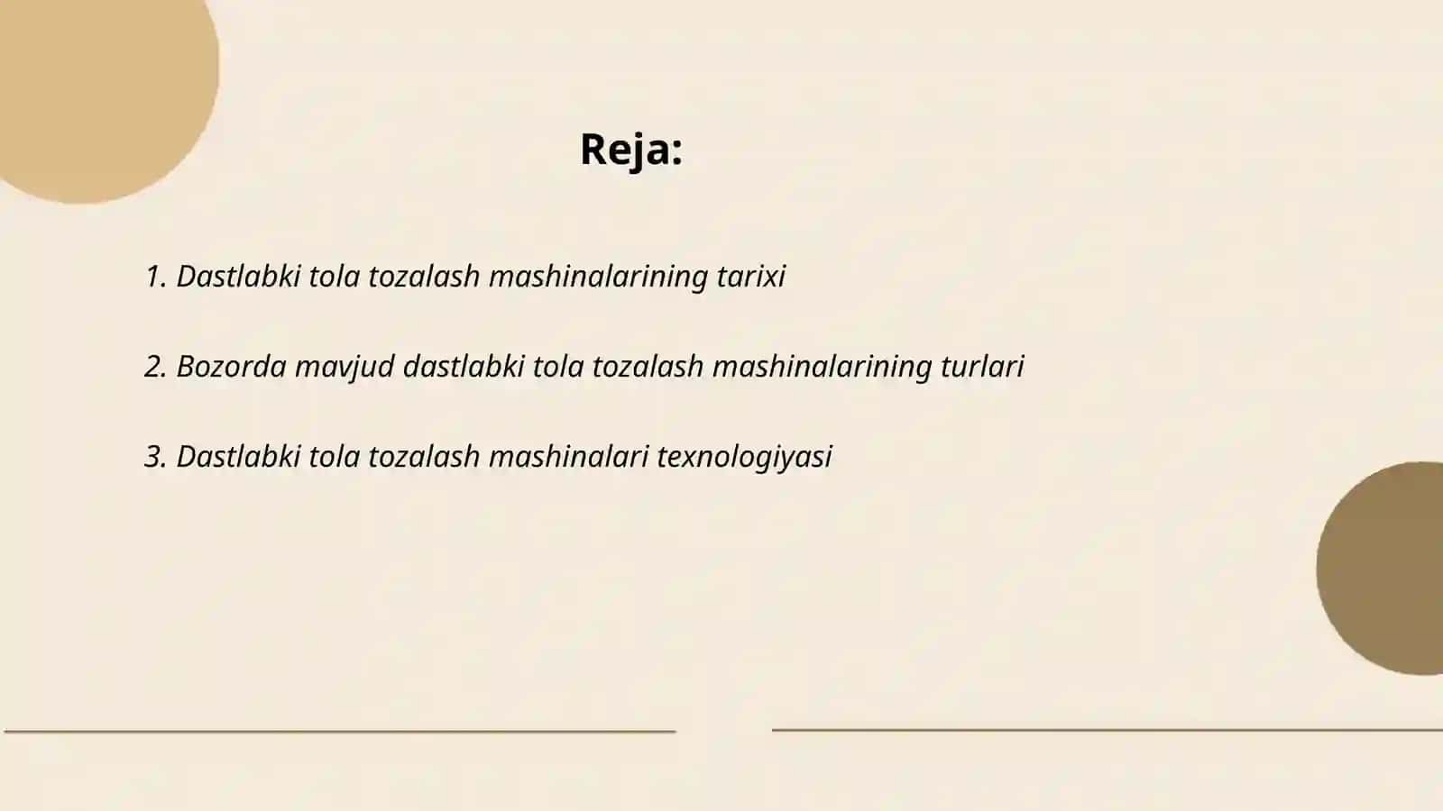 Dastlabki tola tozalash mashinalarining tarixi 2