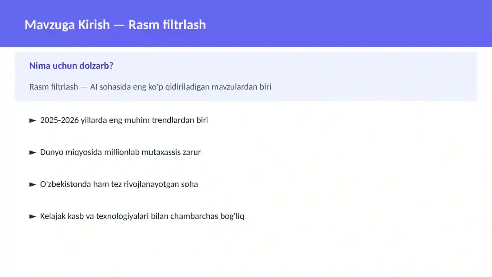 Rasm filtrlash 2
