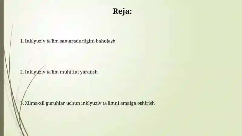 Integratsiyalashgan ta'limni amalayotga tadbiq etish 2