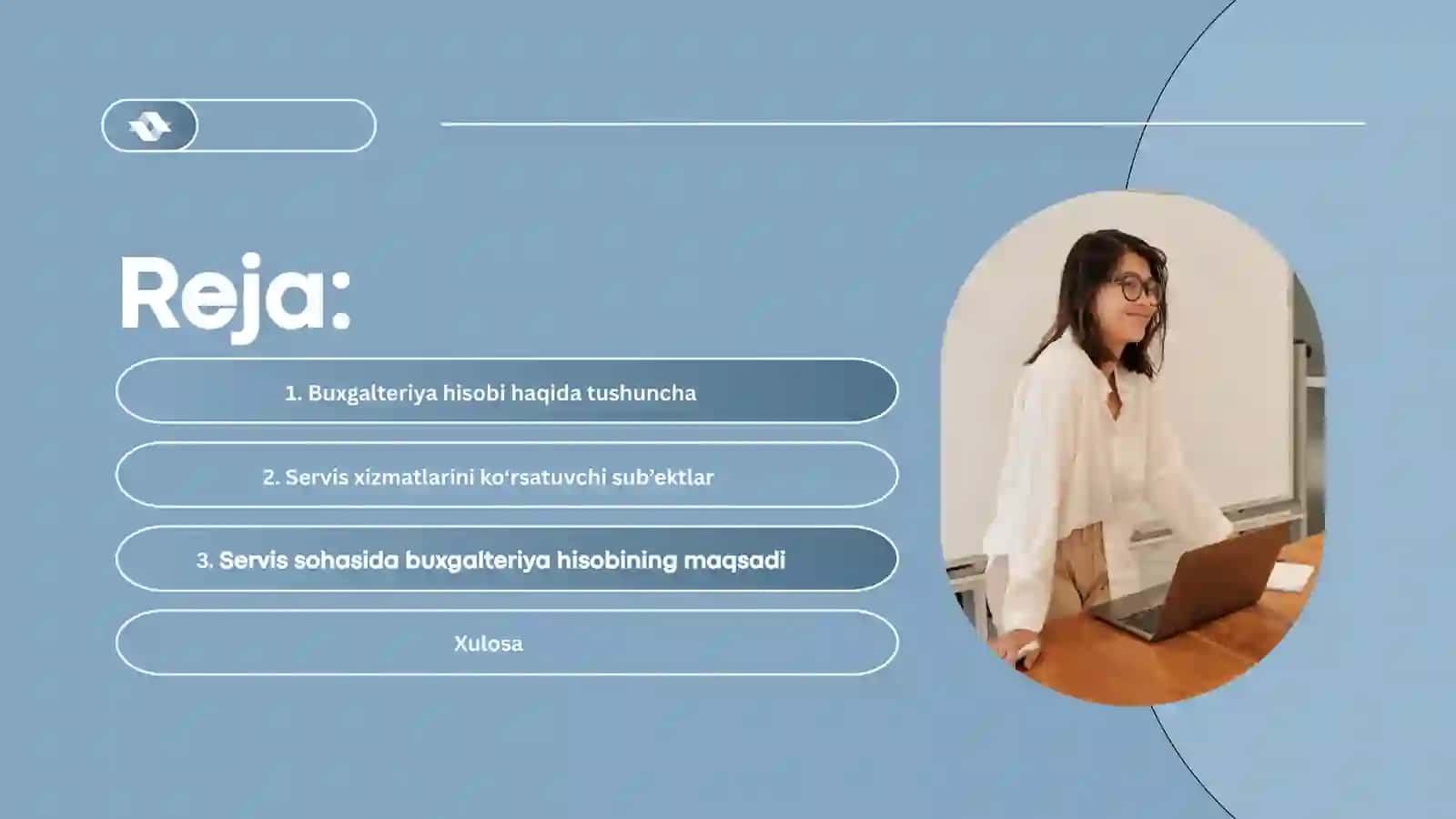 Servis xizmatlarini ko‘rsatuvchi sub’ektlar da buxgalteriya hisobi 2