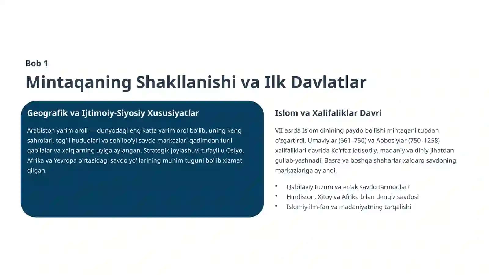 Ko'rfaz Arab Mamlakatlari: Tarixiy Evolyutsiya va Global Ta'sir 2