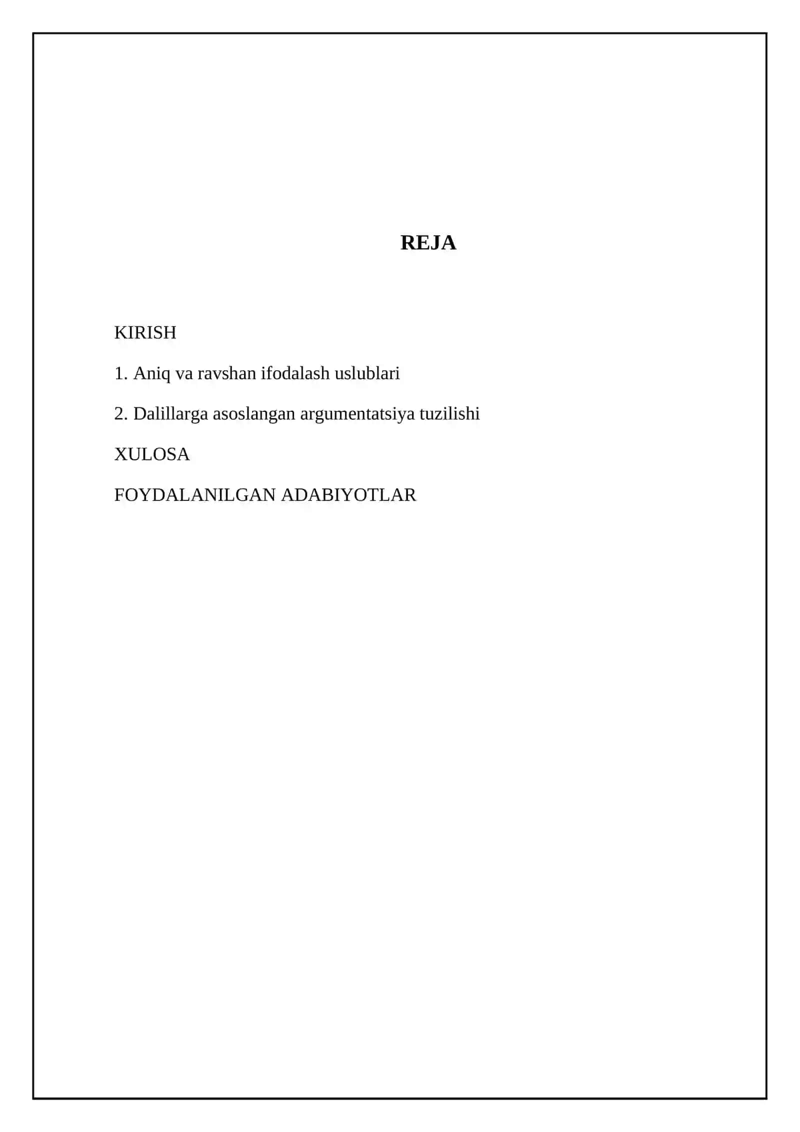 Akademik yozuvning asosiy tamoyillari 2