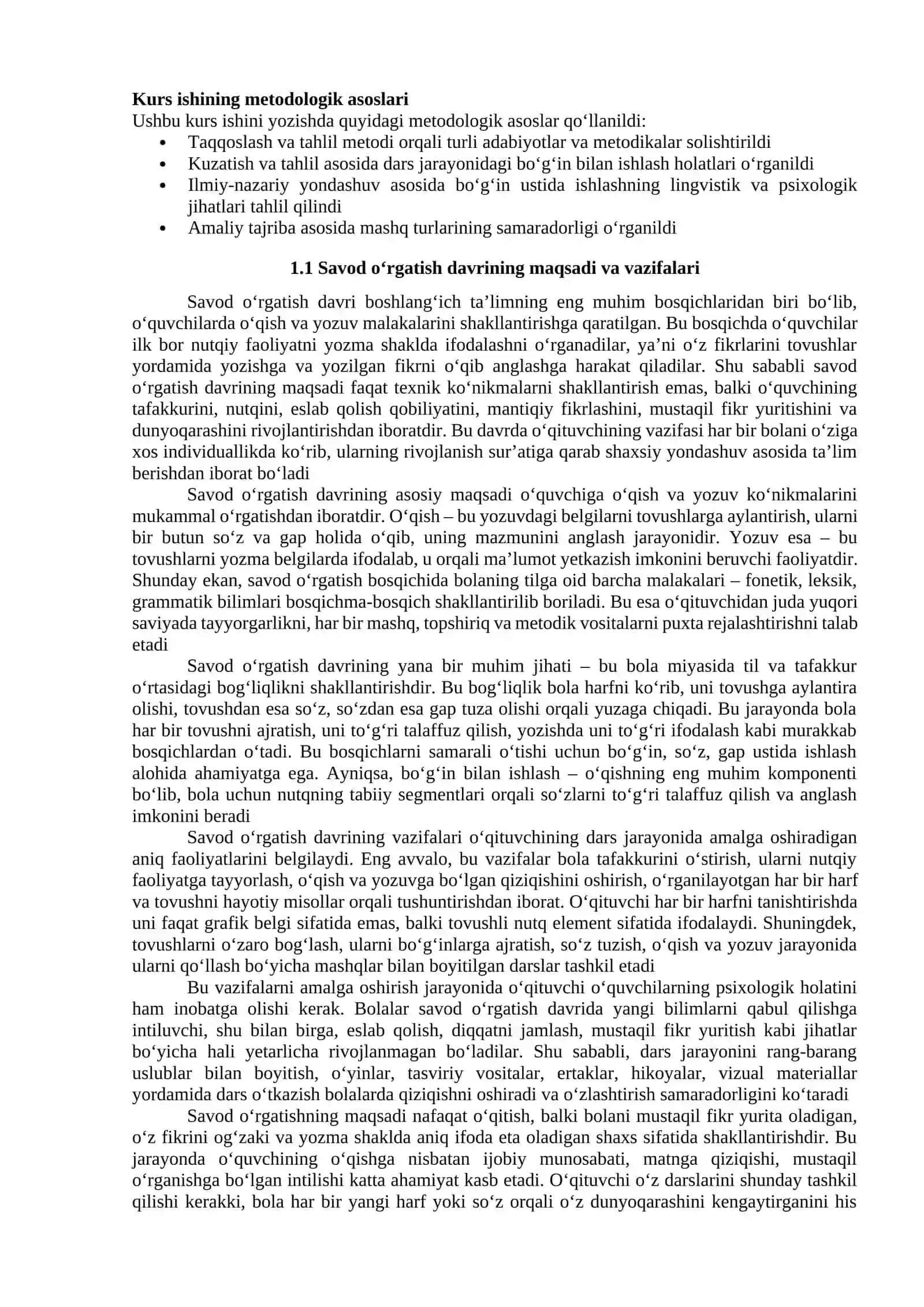Savod Oʻrgatish Davrida Bo‘gin Ustida Ishlash 2