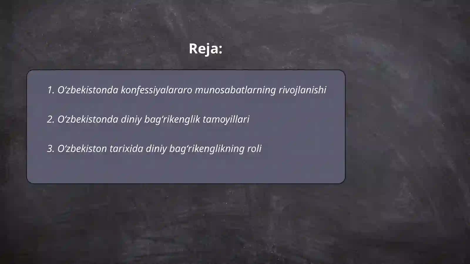 Oʻzbekistonda konfessilararo diniy bagʻrikenglikning tarixiy tajribasi 2