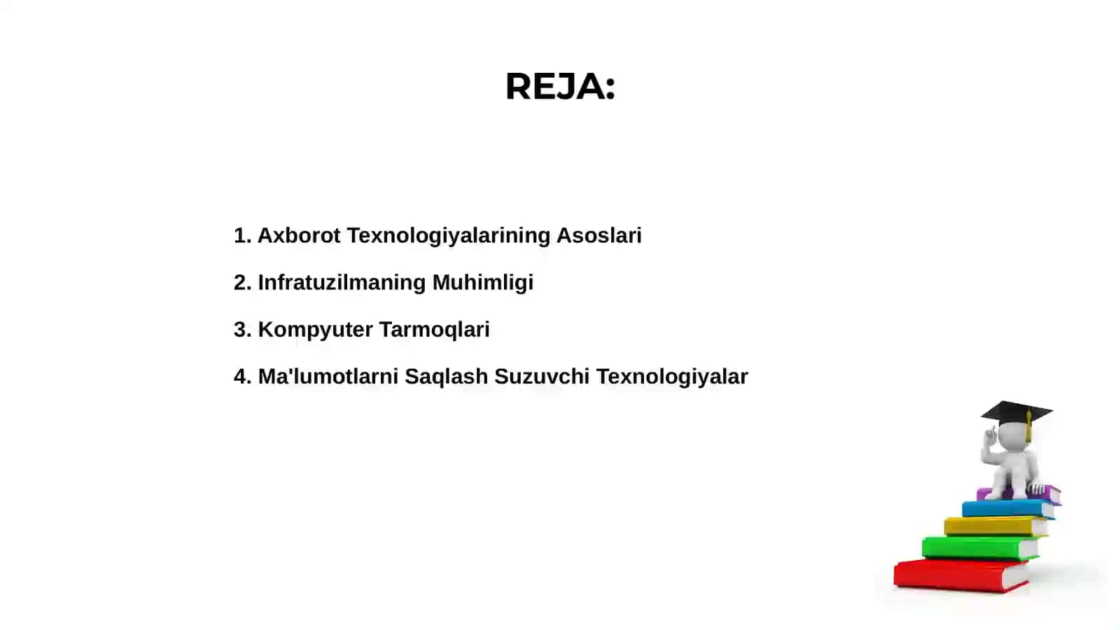 Axborot texnologiyalarning infratuzilmasi 2