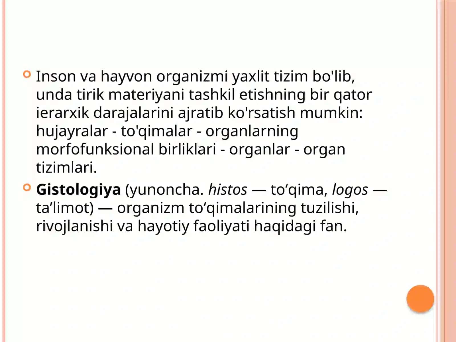 Tibbiy biologiya fanning rivojlanish tarixi 2
