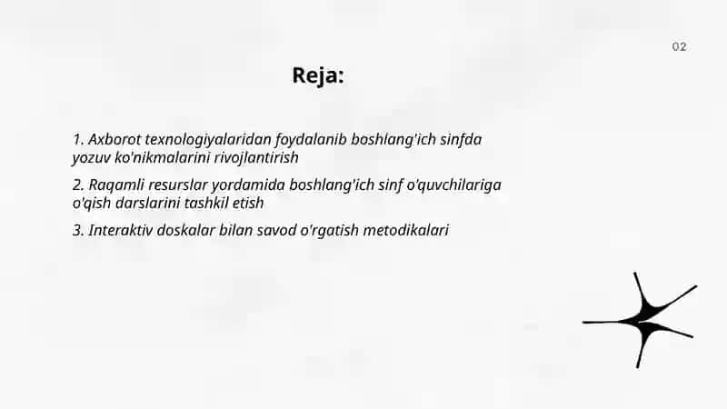 Axborot texnologiyalaridan foydalanish 2