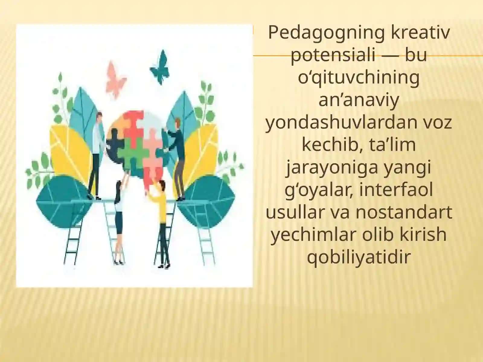 Pedagogning Kreativ Potensiali va Uning Namoyon Bo'lishi 2
