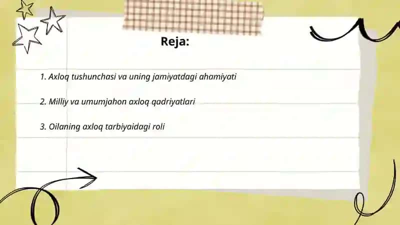 Axloq va uning jamiyat hayotida tutgan oʻrni 2
