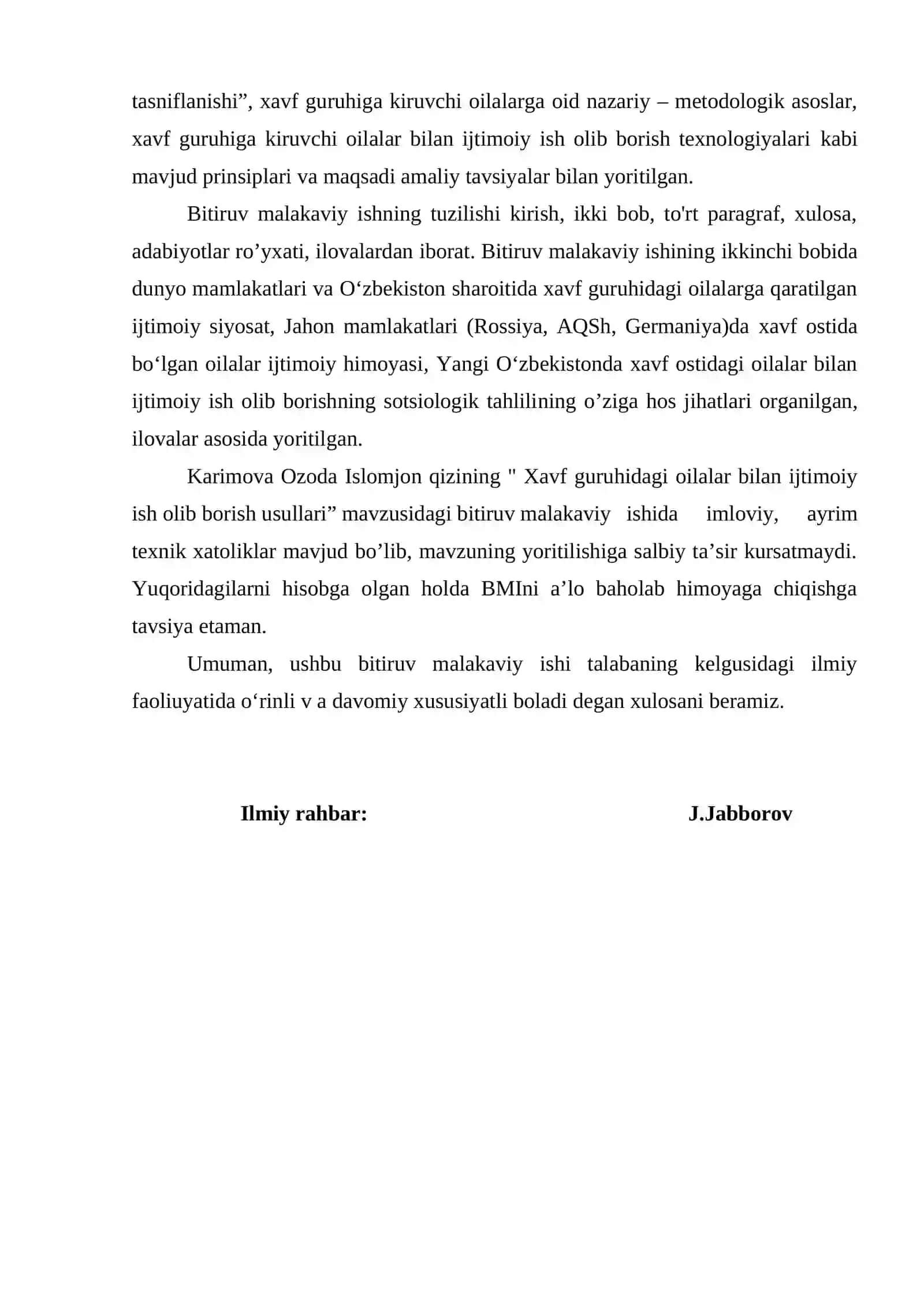 Xavf guruhidagi oilalar bilan ijtimoiy ish olib borish usullari 2