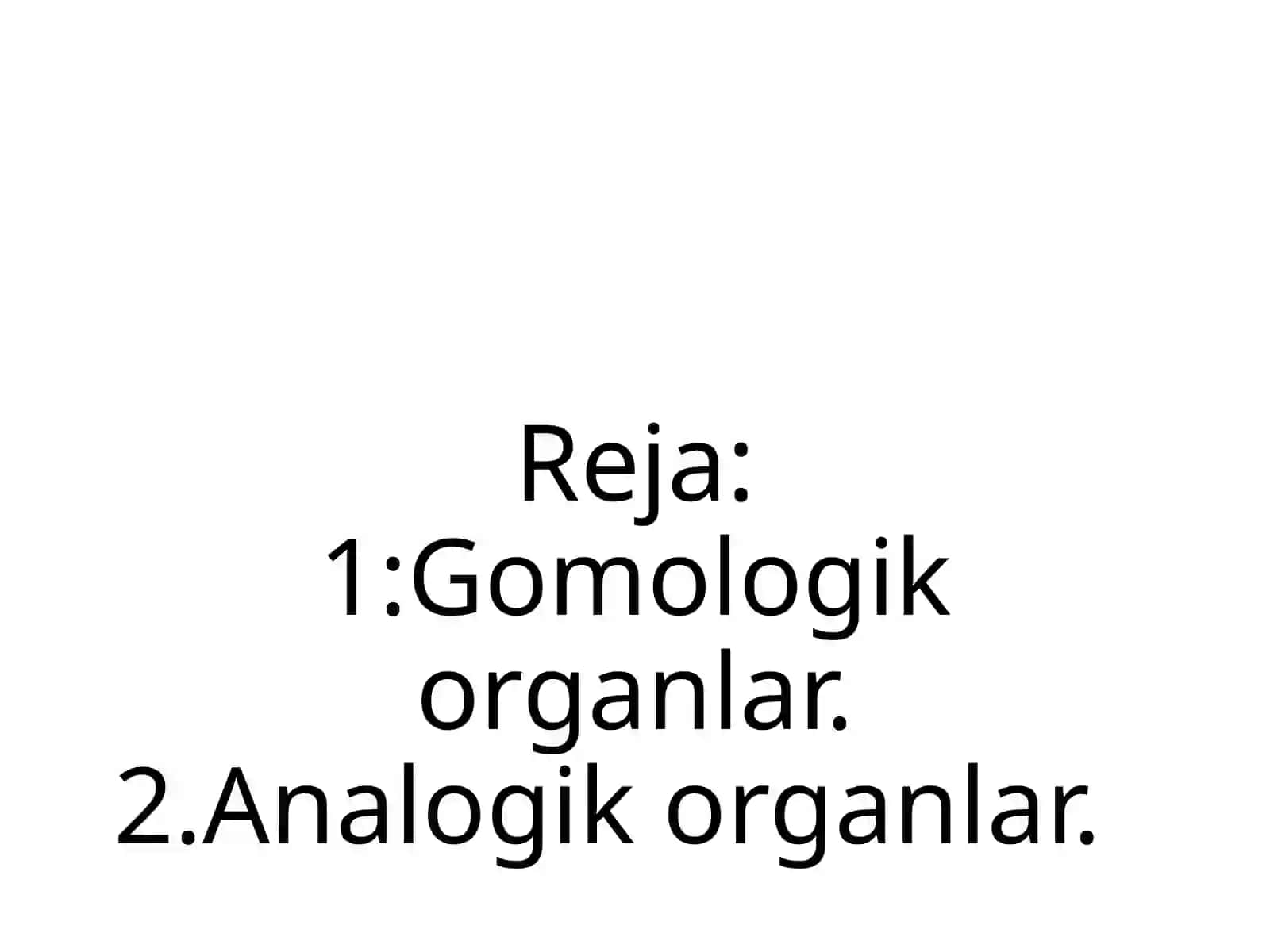 Gamologik va anologik organlar 2