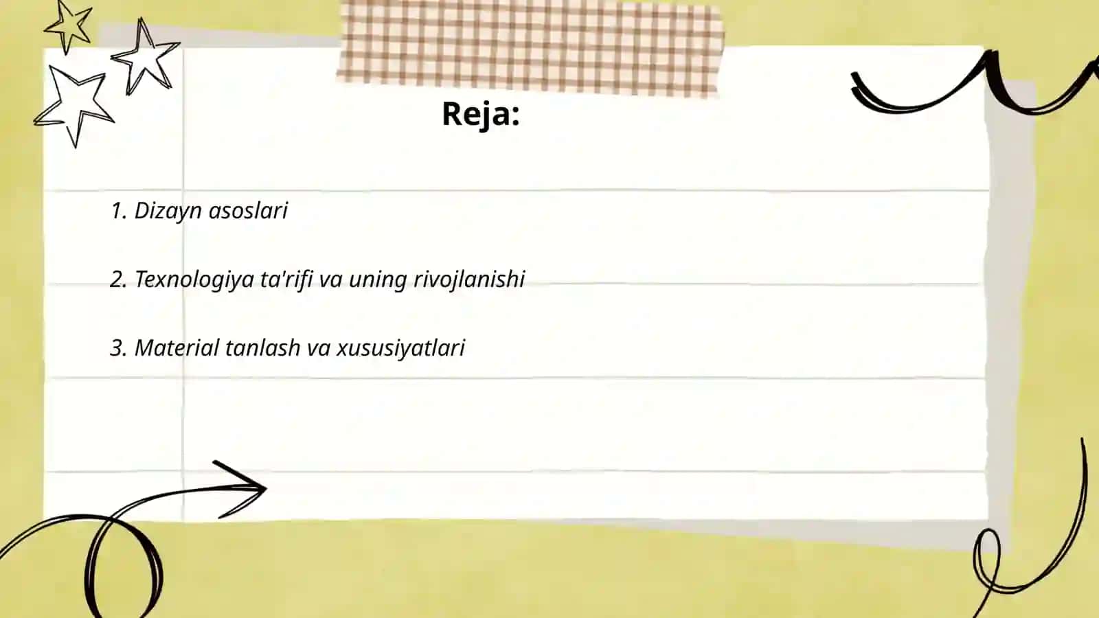 7-sinfda texnologiya va dizayn yo’nalishi o’quv dasturlari mazmuni 2