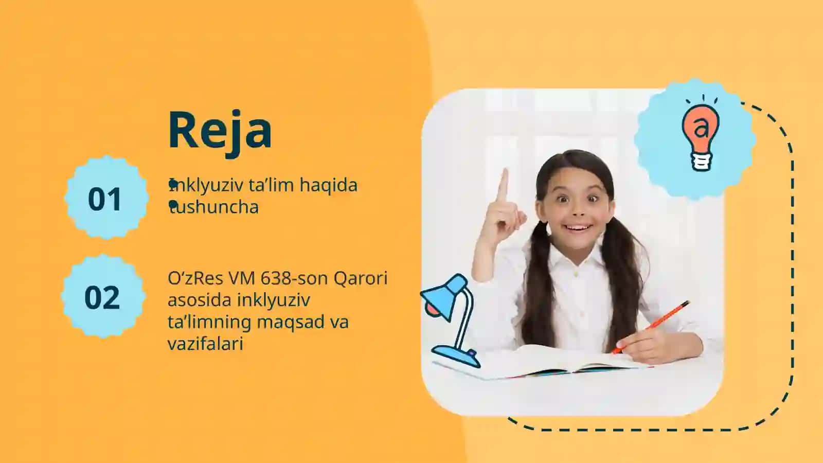 Inklyuziv ta’lim haqida tushuncha. Inklyuziv ta’lim kursining predmeti, maqsadi va vazifalari 2